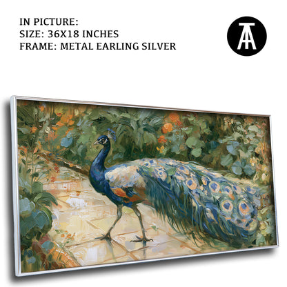 Artwork in Metal Earling Silver Frame