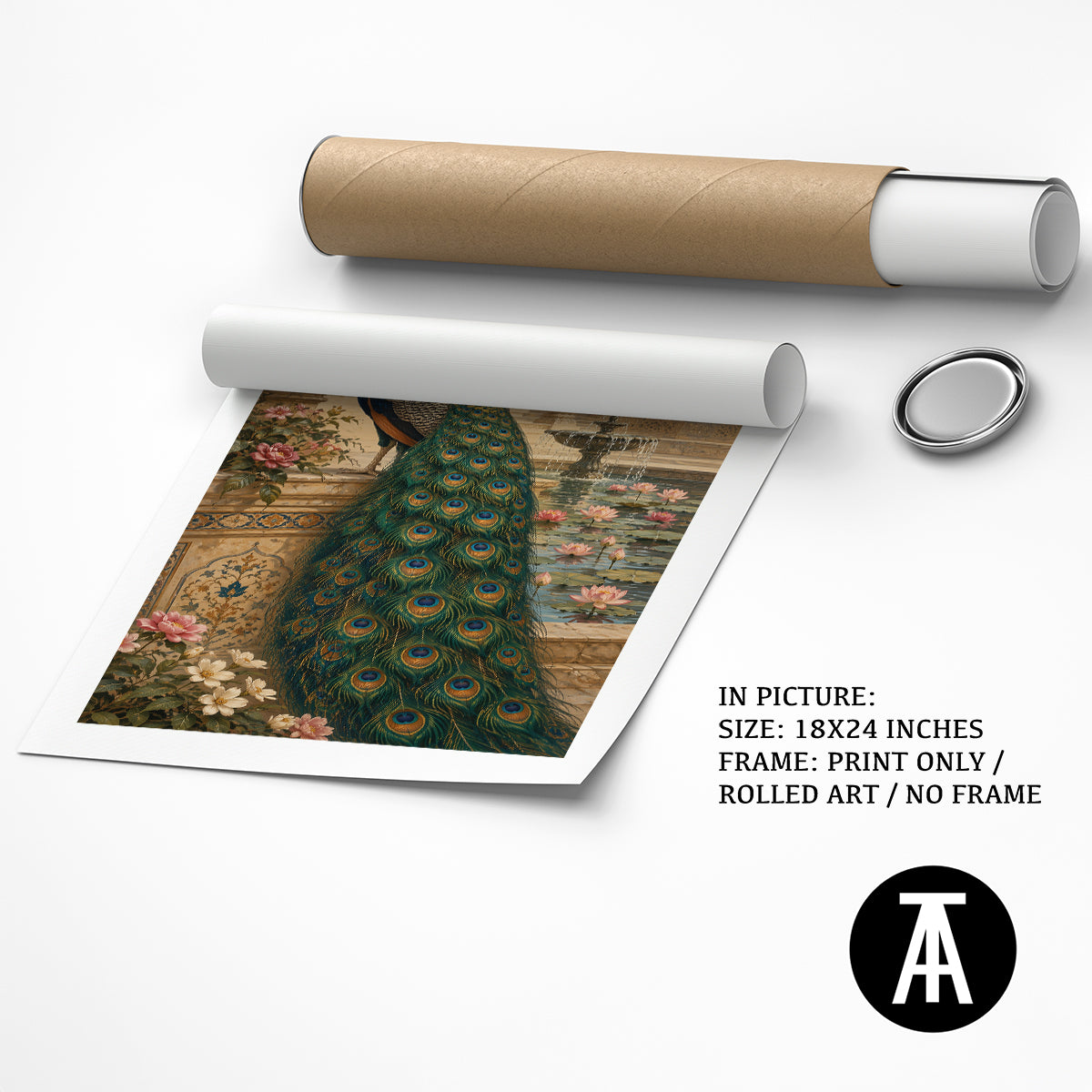 Artwork as Print Only / Rolled Art