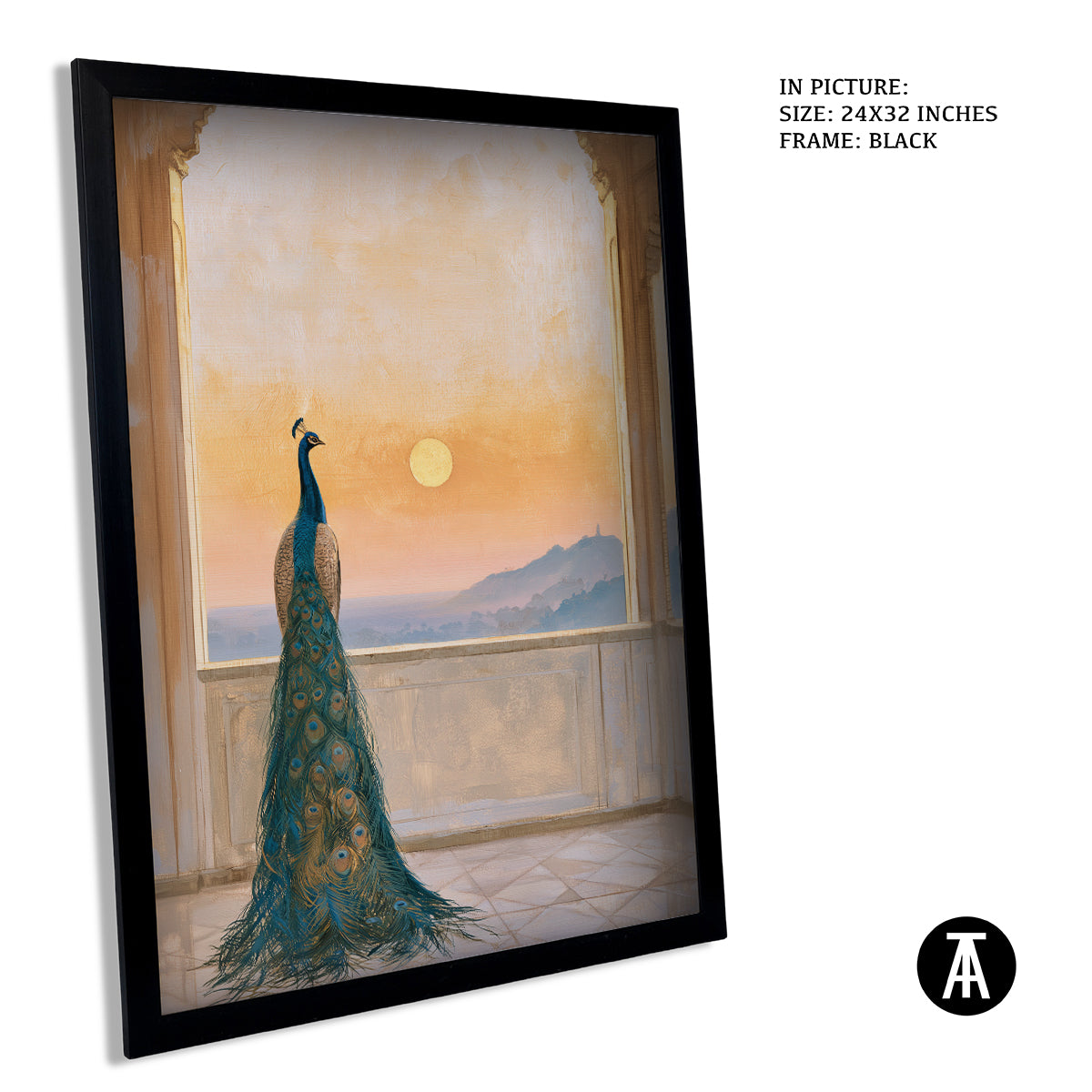 Artwork in Black Frame