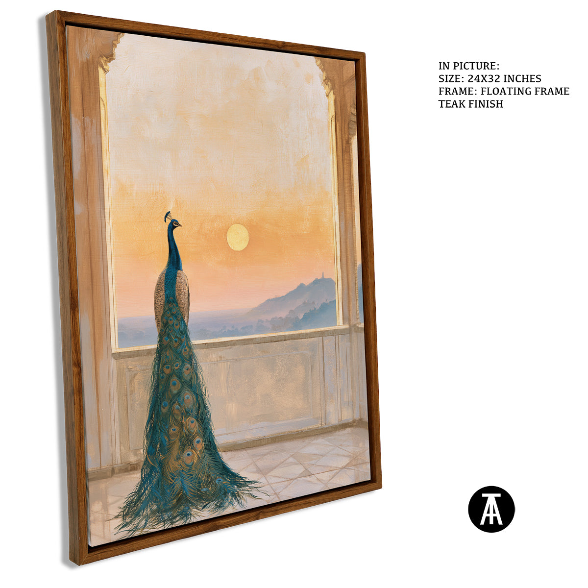 Artwork in Floating Frame
