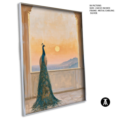 Artwork in Metal Earling Silver Frame
