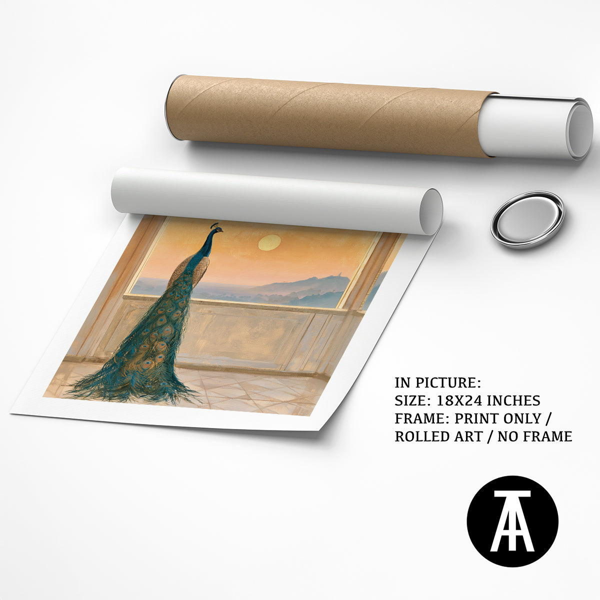 Artwork as Print Only / Rolled Art