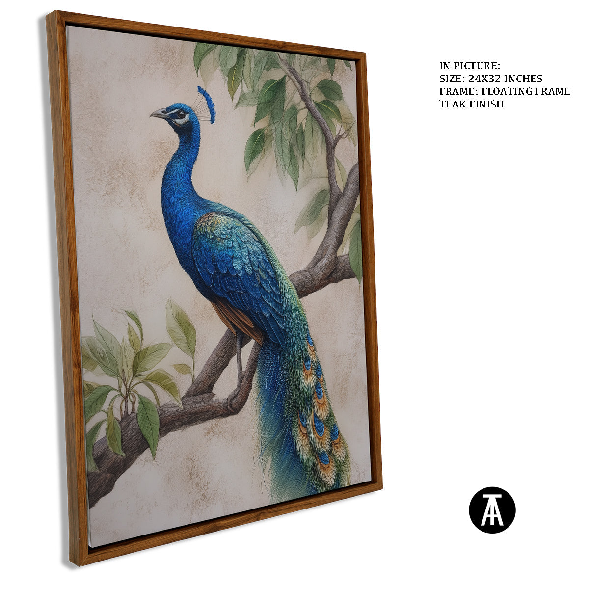 Artwork in Floating Frame