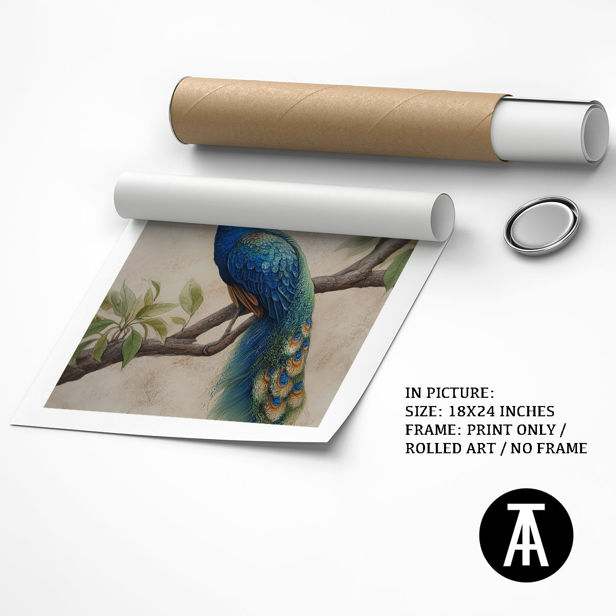 Artwork as Print Only or Rolled Art