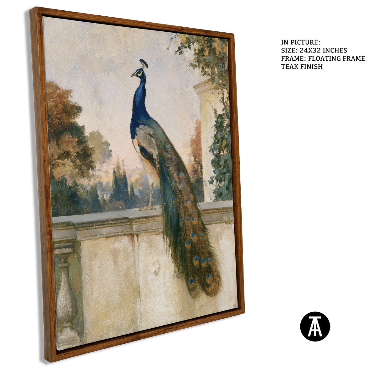 Artwork in Floating Frame
