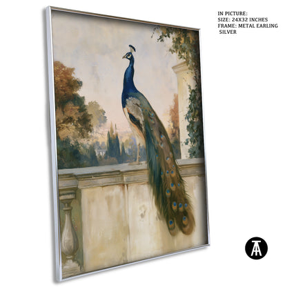 Artwork in Metal Earling Silver Frame