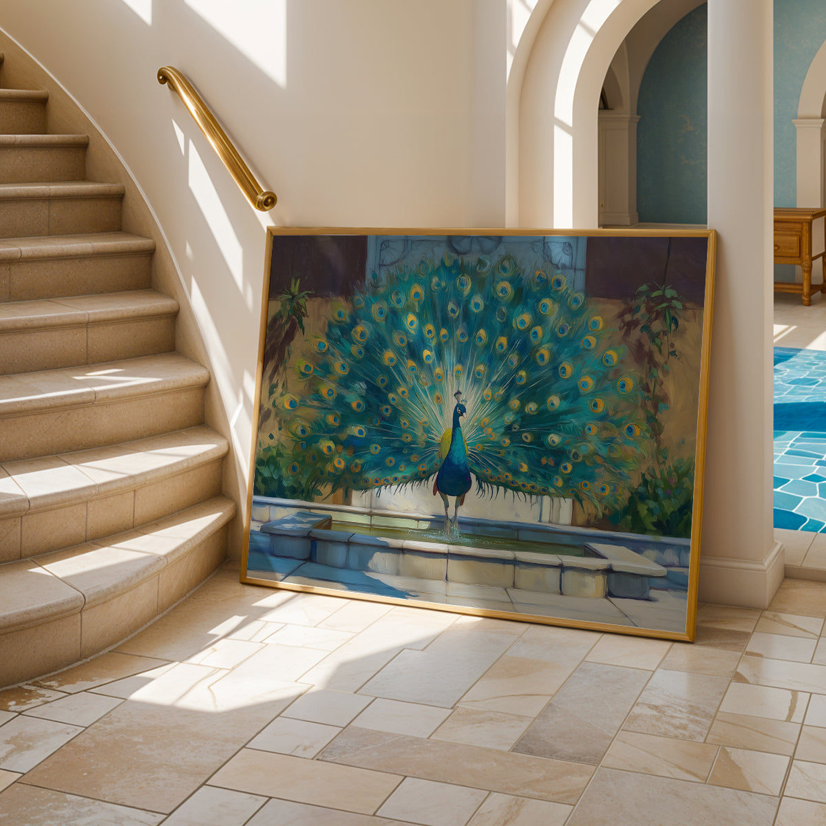 Vaastu Painting in a Lifestyle Setting