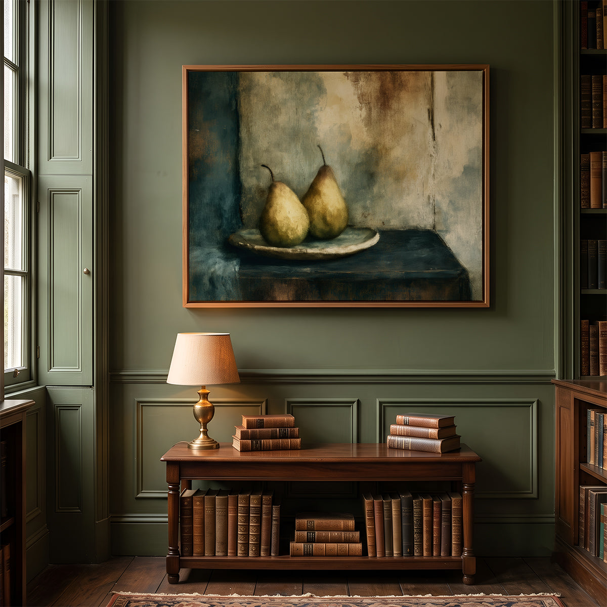 Painting in a Lifestyle Setting