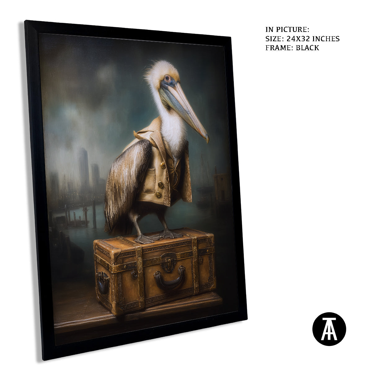 Artwork in Black Frame