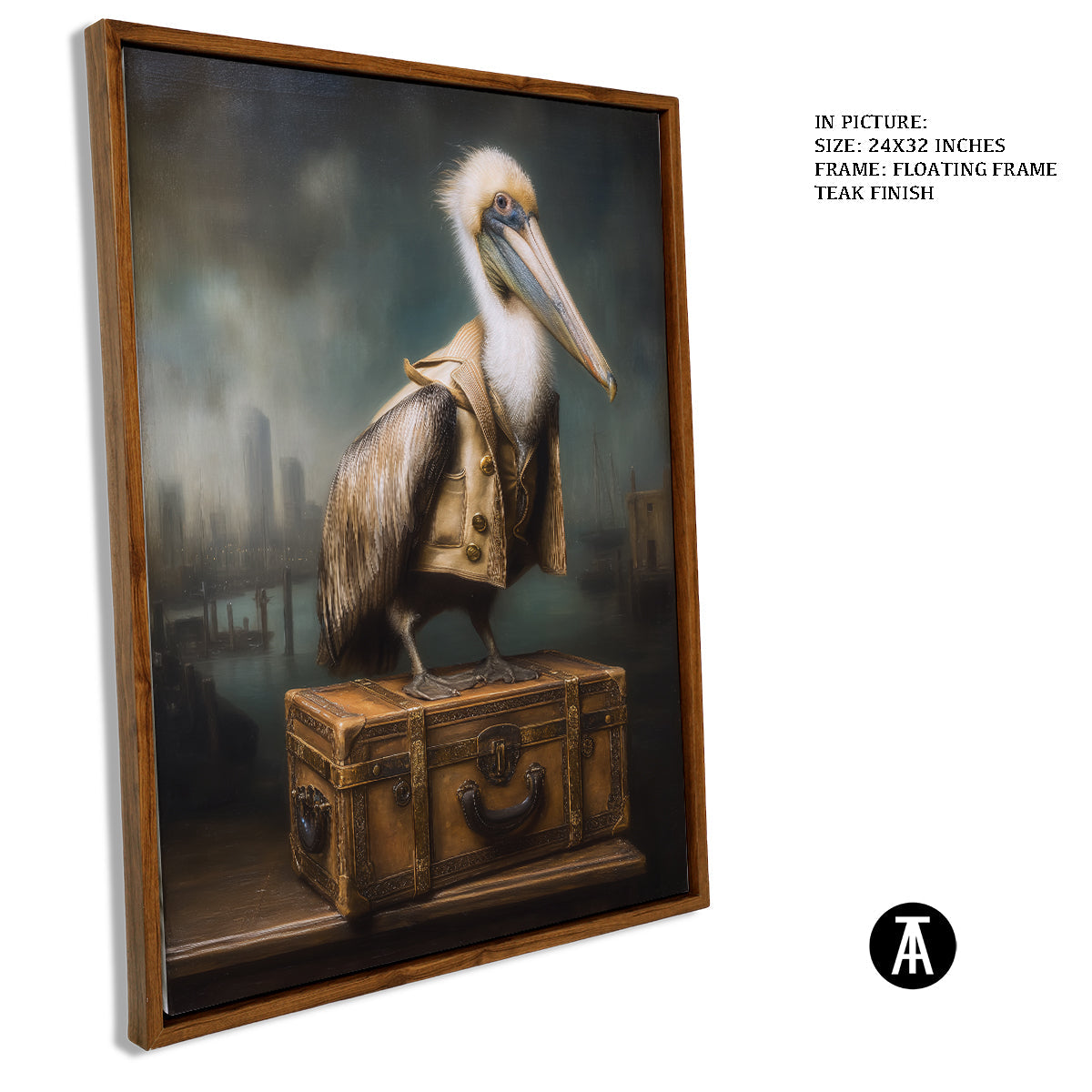 Artwork in Floating Frame