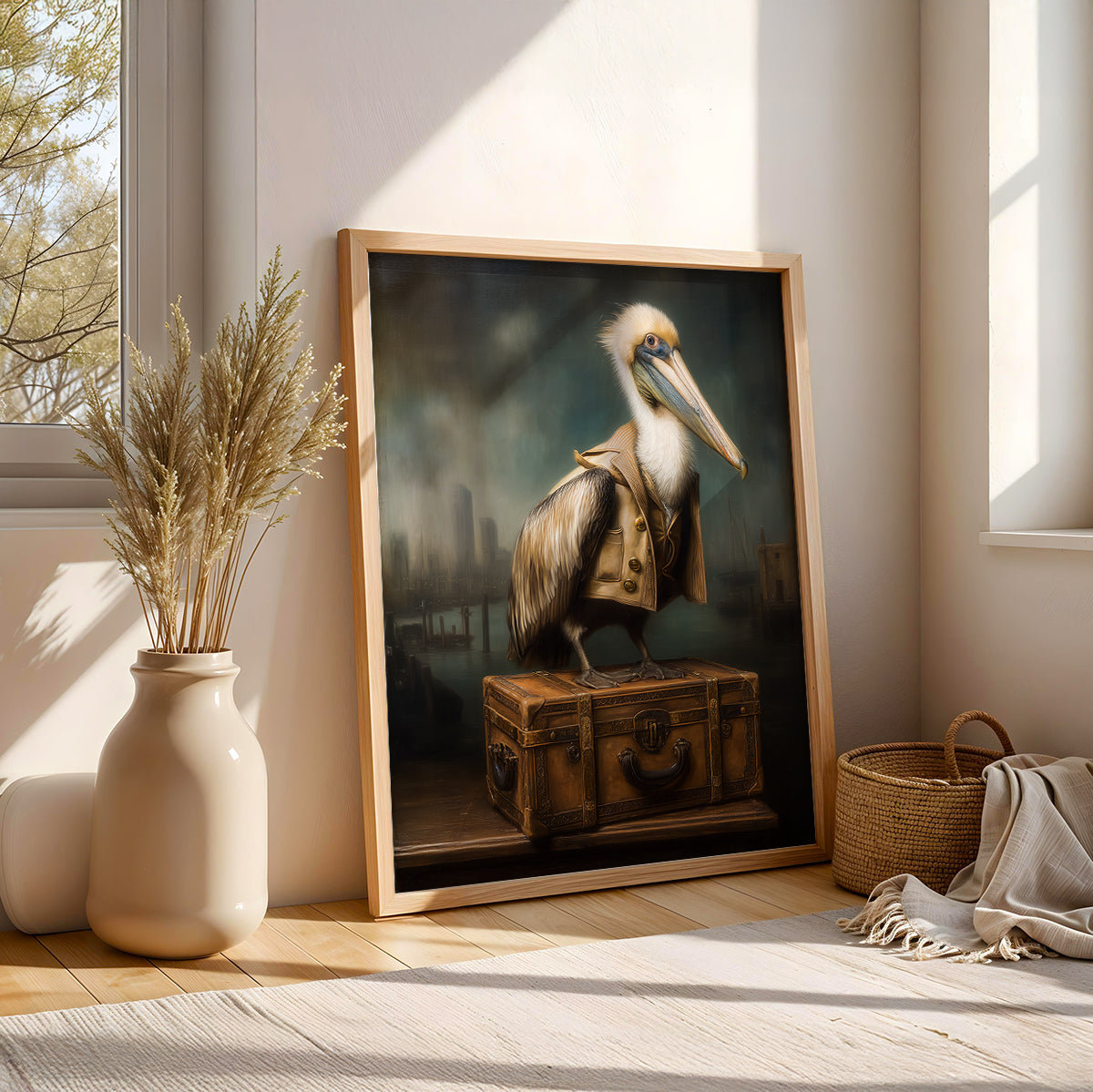 Painting in a Lifestyle Setting