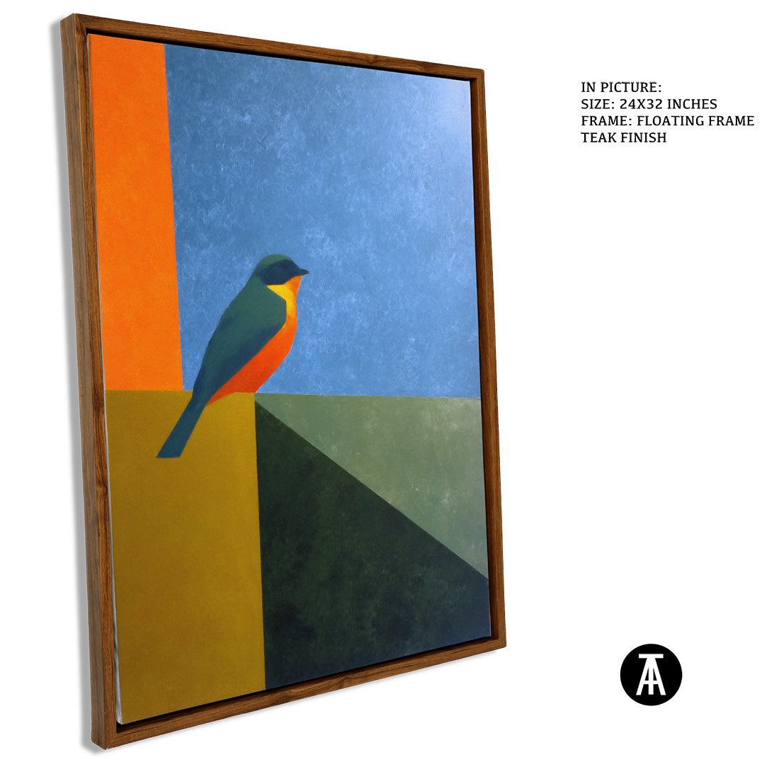 Artwork in Floating Frame