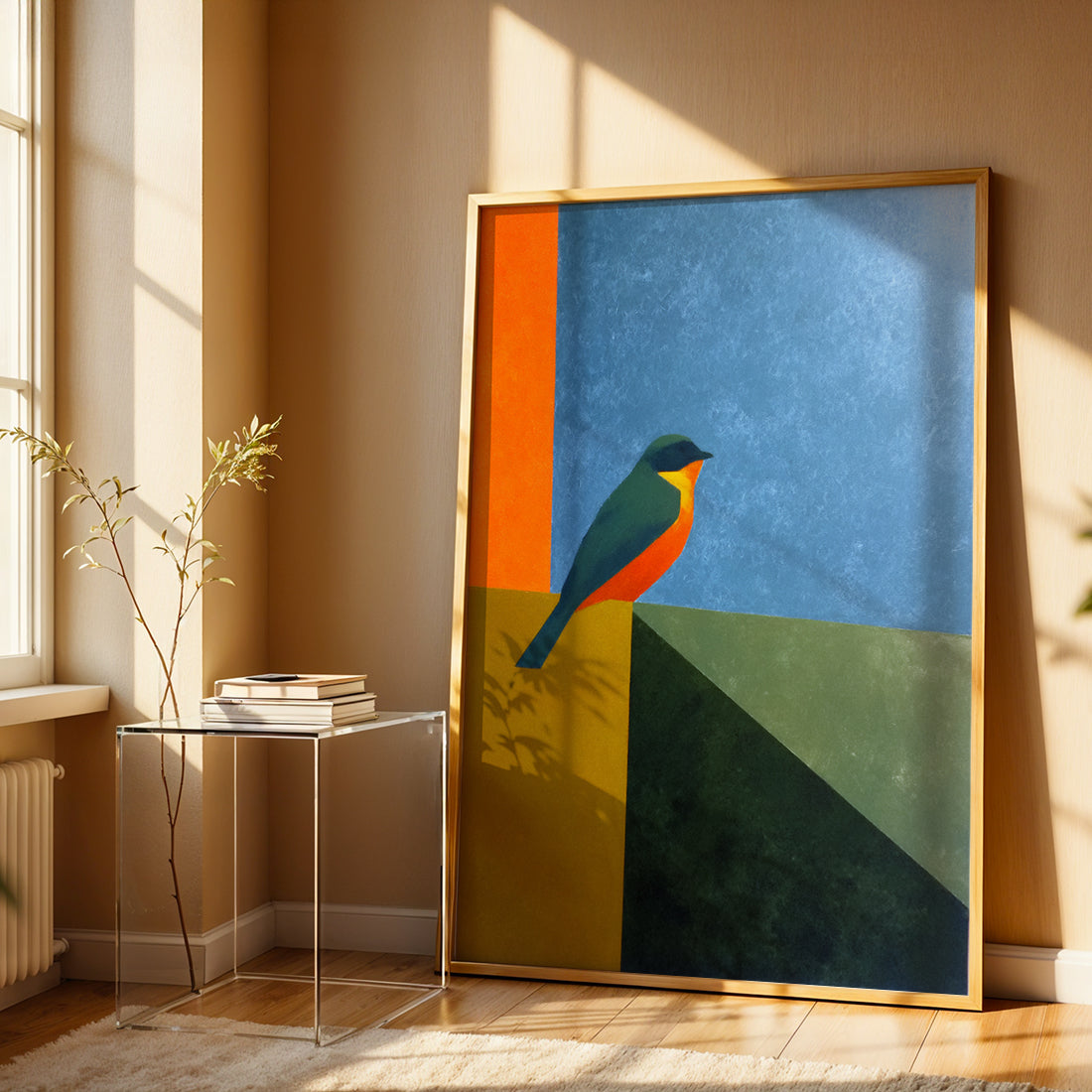 Painting in a Lifestyle Setting