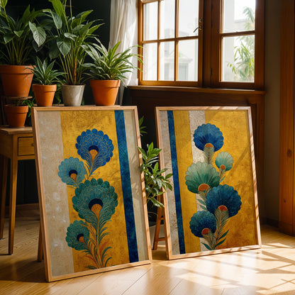 Heritage Indian Painting in a Lifestyle Setting