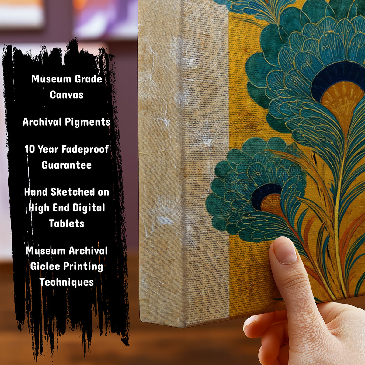 Information about Indian Art Canvas Art Print