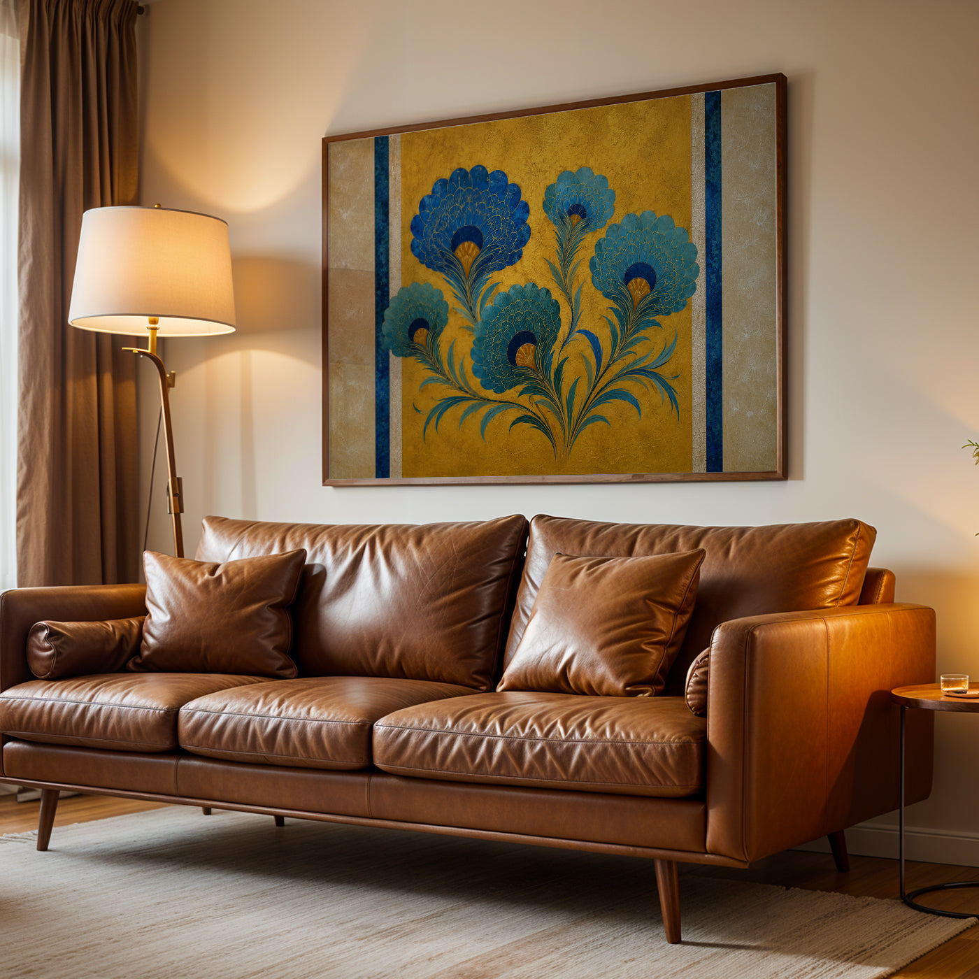 Heritage Indian Painting in a Lifestyle Setting