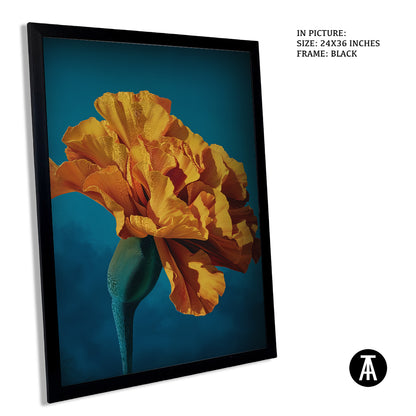 Sample Artwork in Black Frame