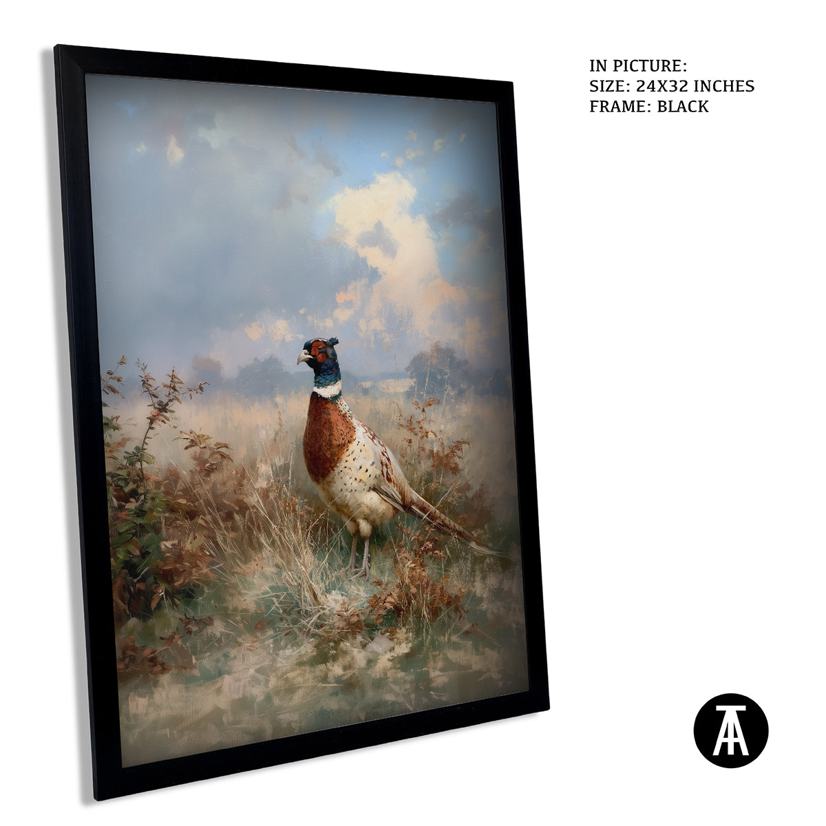 Artwork in Black Frame