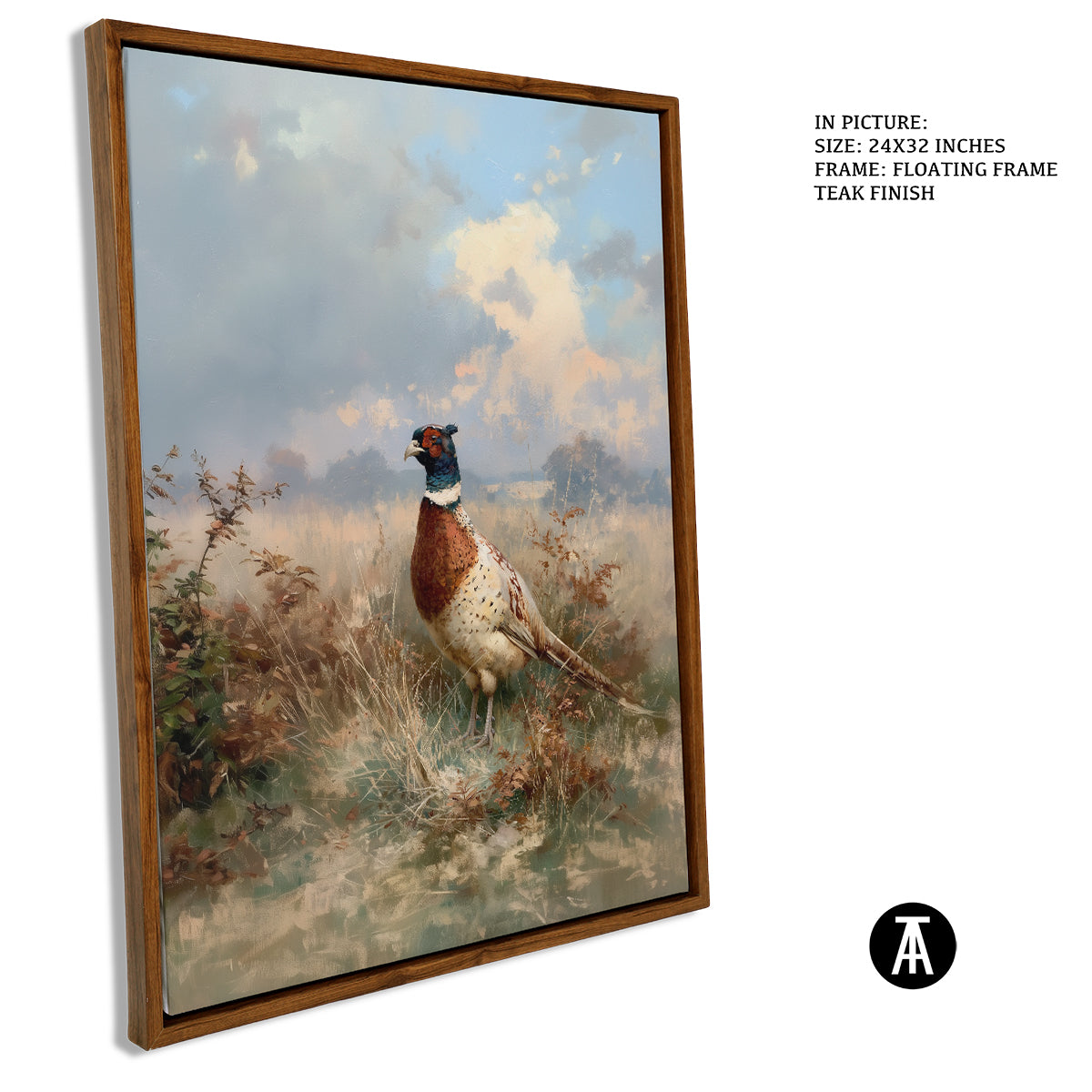 Artwork in Floating Frame