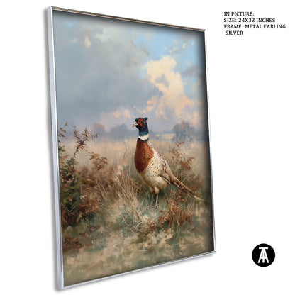 Artwork in Metal Earling Silver Frame