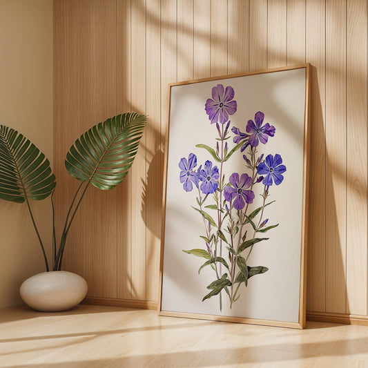 Floral Painting in a Lifestyle Setting