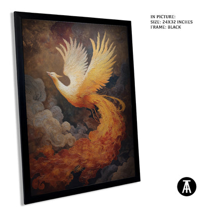 Artwork in Metal Earling Silver Frame