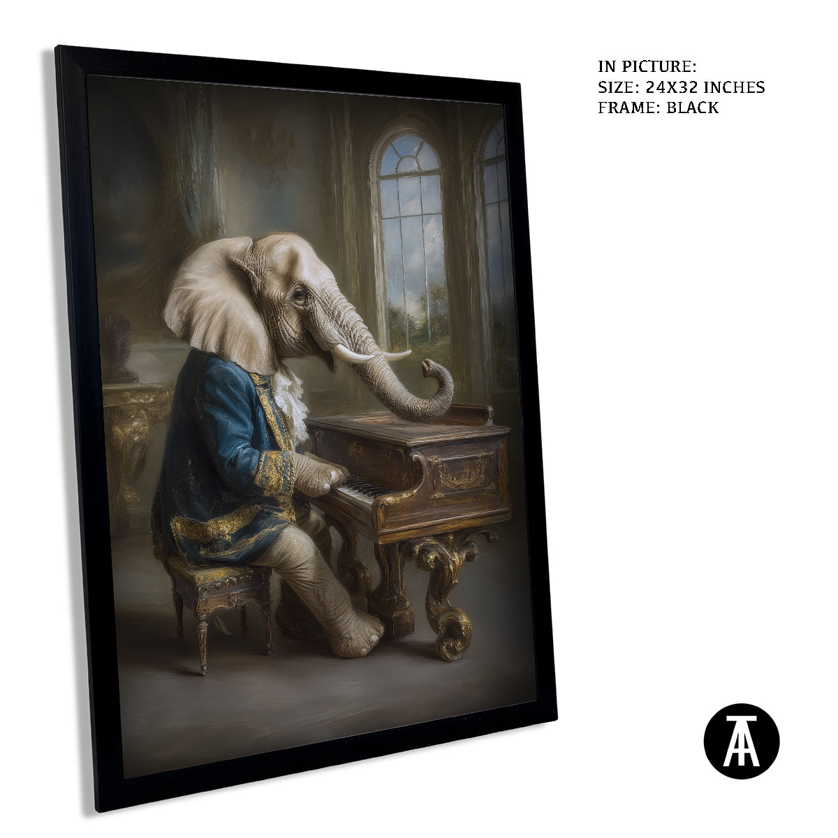 Artwork in Black Frame