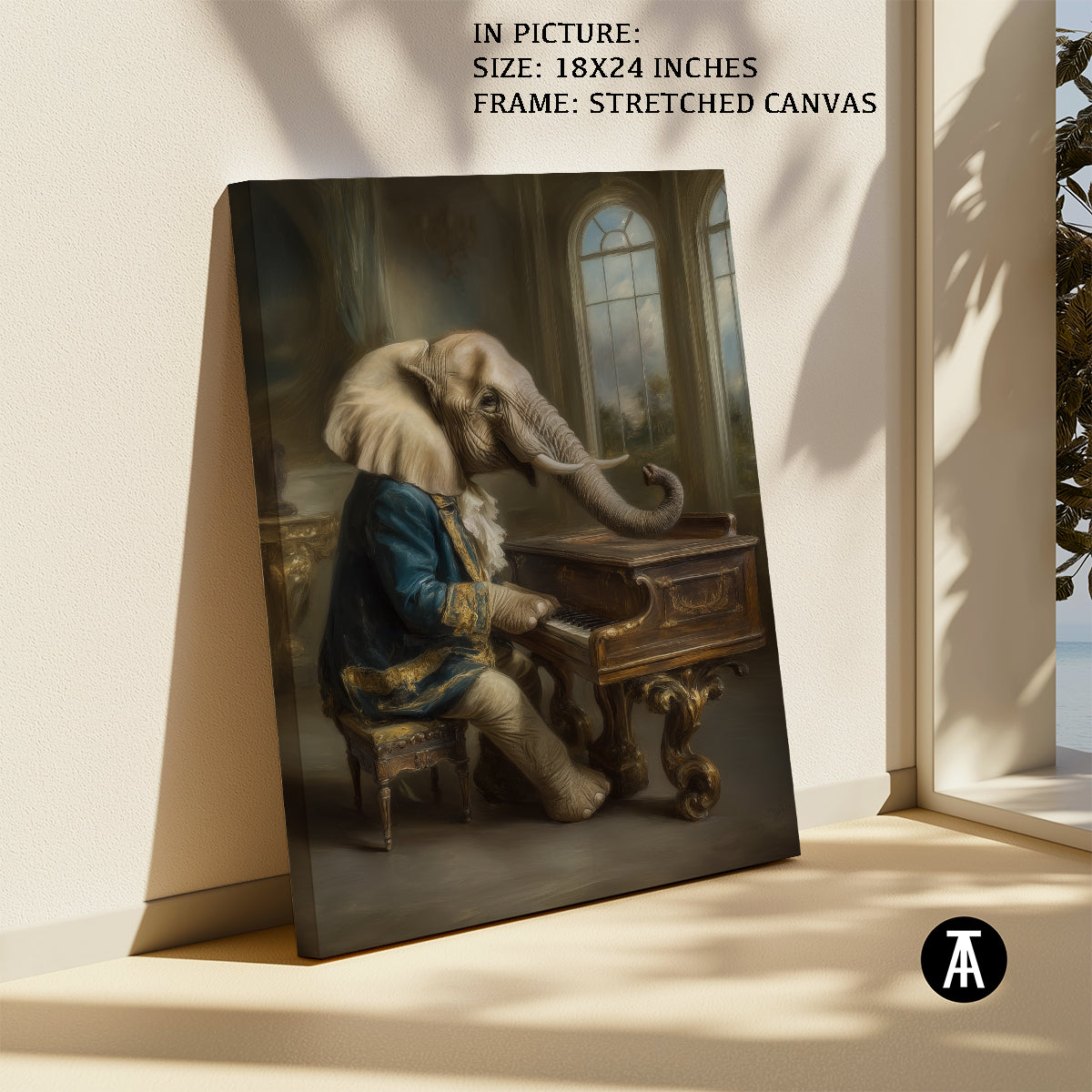 Artwork as a Stretched Canvas