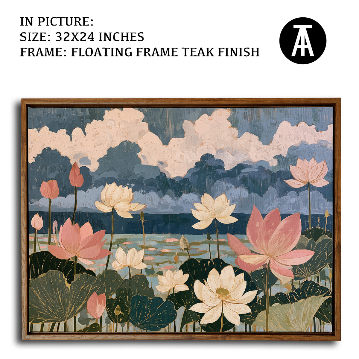 Artwork in Floating Frame