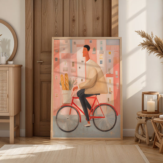 Painting in a Lifestyle Setting