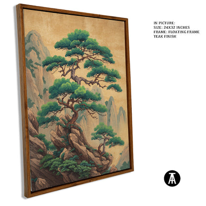 Artwork in Floating Frame