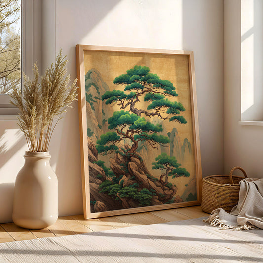 Japanese Painting in a Lifestyle Setting