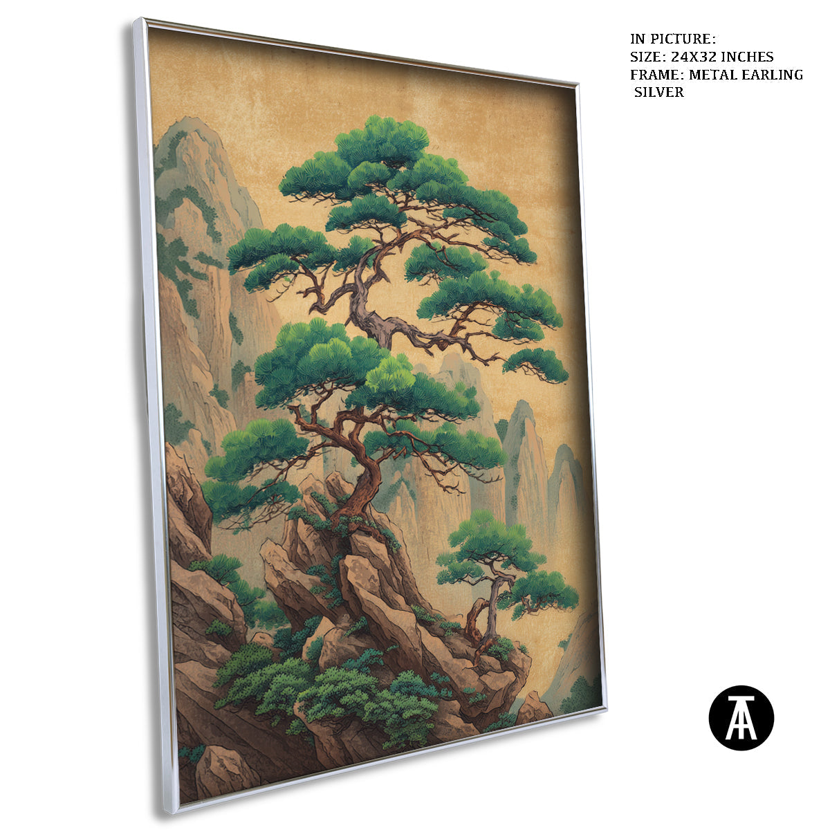 Artwork in Black Frame