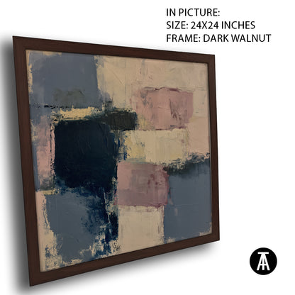 Artwork in Dark Walnut Frame