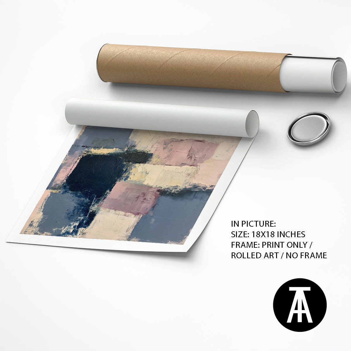 Artwork as Print Only / Rolled Art