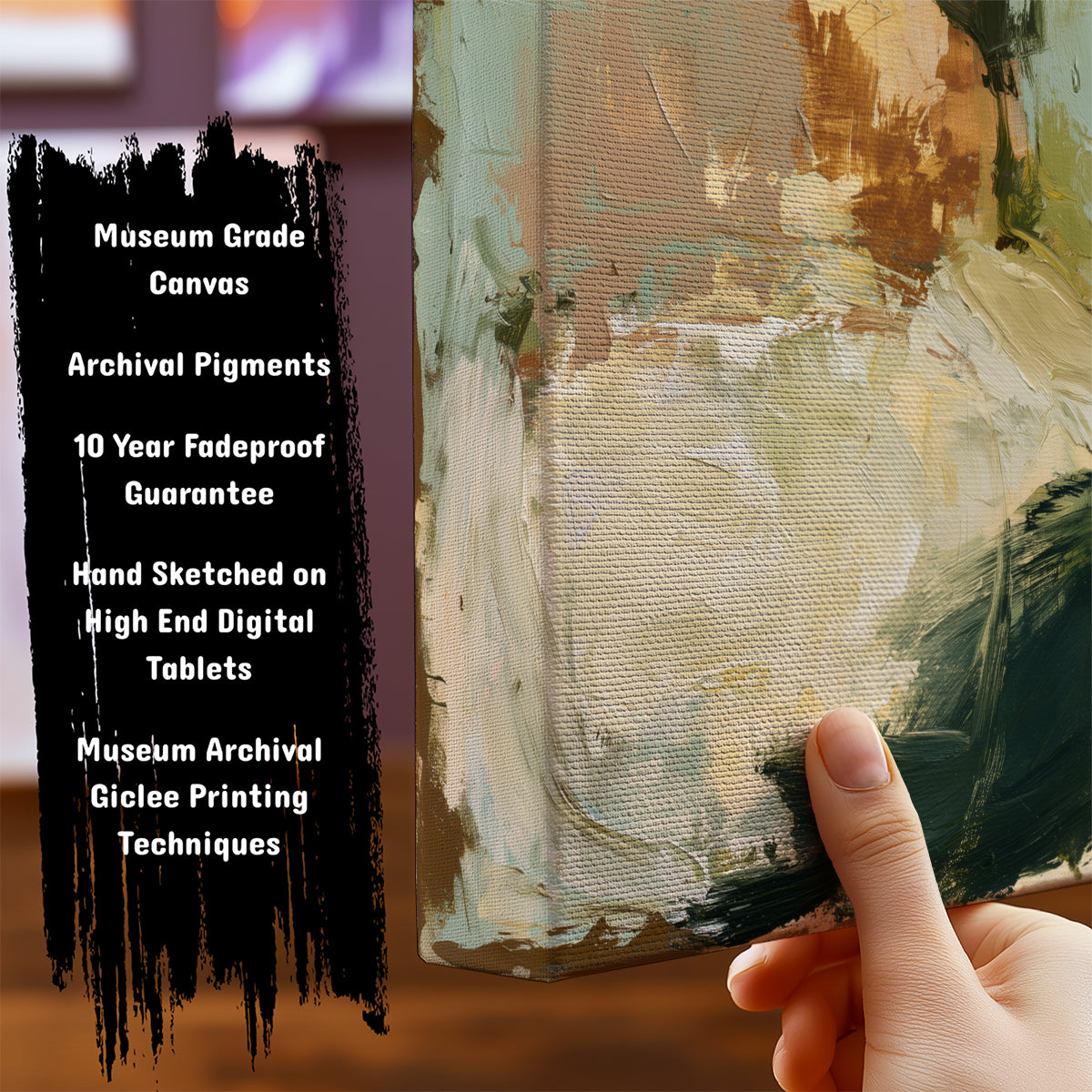 Information about Abstract Art Print
