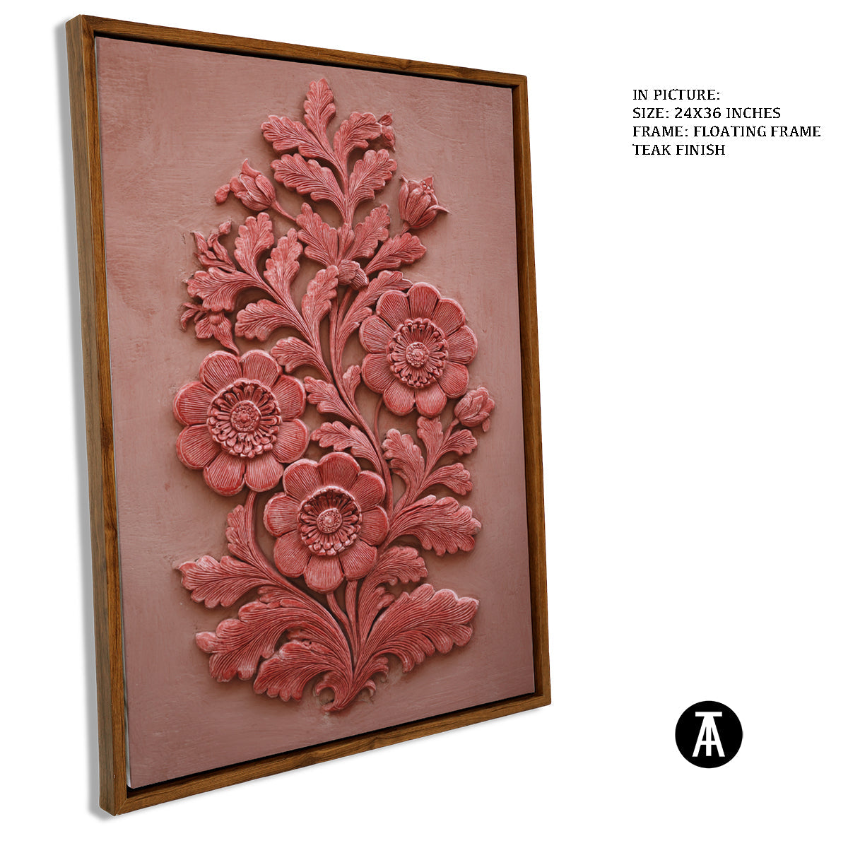 Artwork in Floating Frame