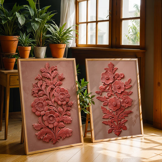 Heritage Indian Painting in a Lifestyle Setting