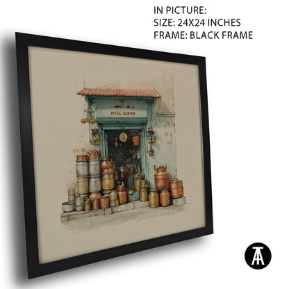 Artwork in Black Frame