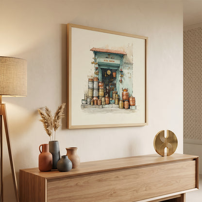 Indian Art in a Lifestyle Setting
