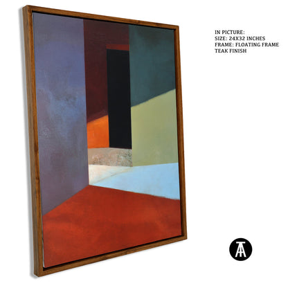 Artwork in Floating Frame