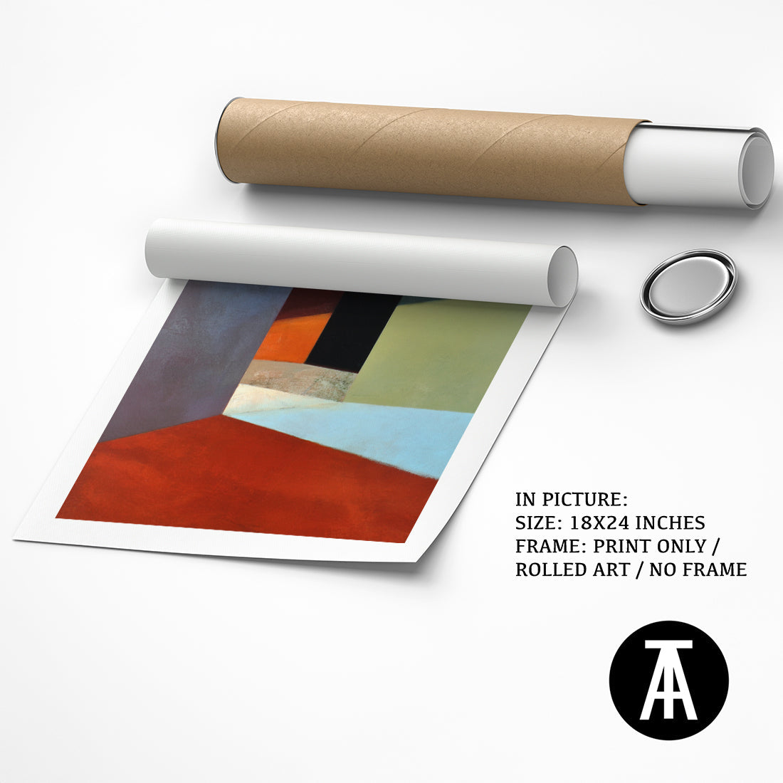 Artwork as Print Only or Rolled Art