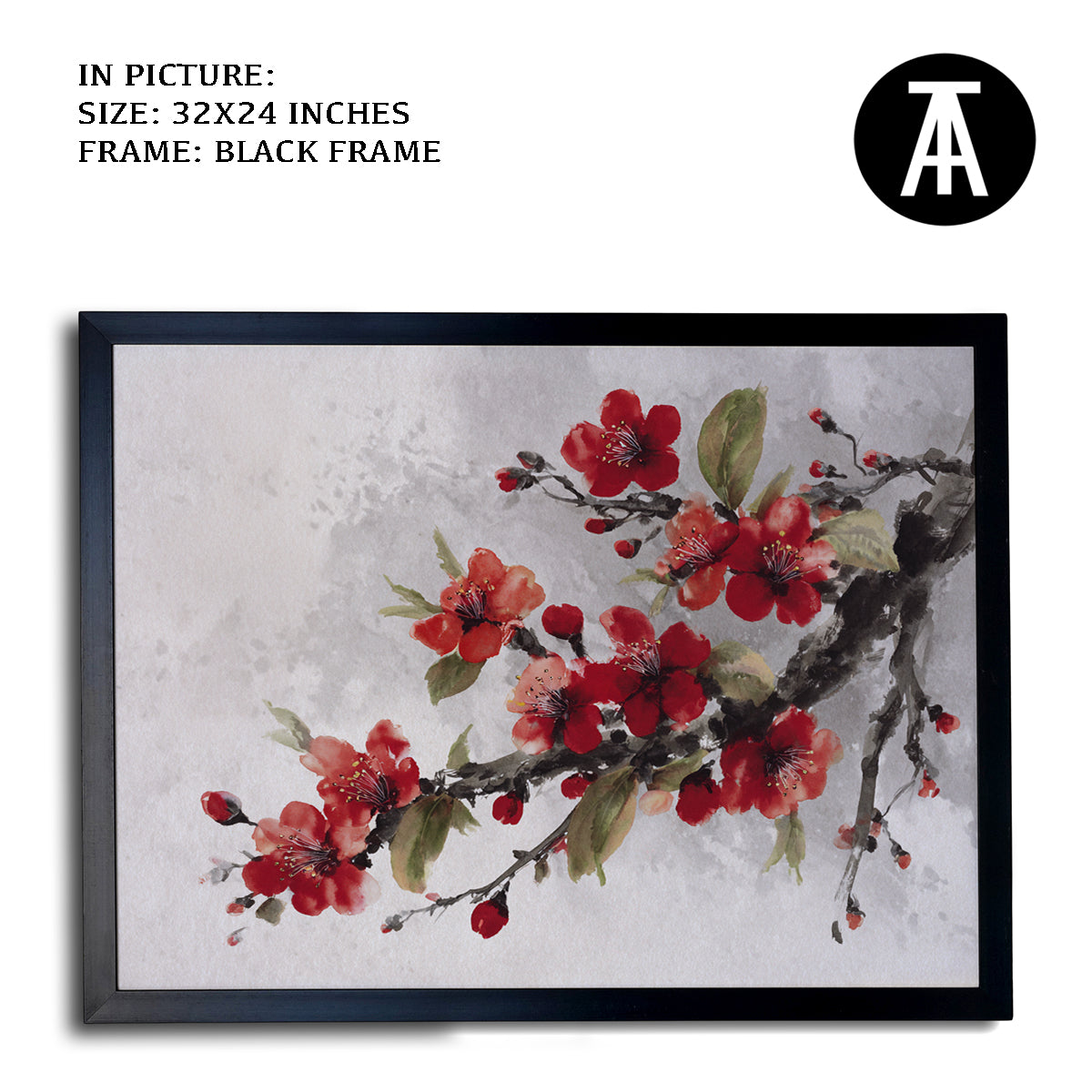 Artwork in Metal Earling Silver Frame