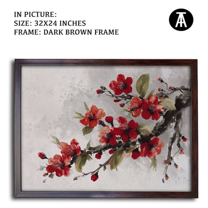 Artwork in Metal Champagne Gold Frame