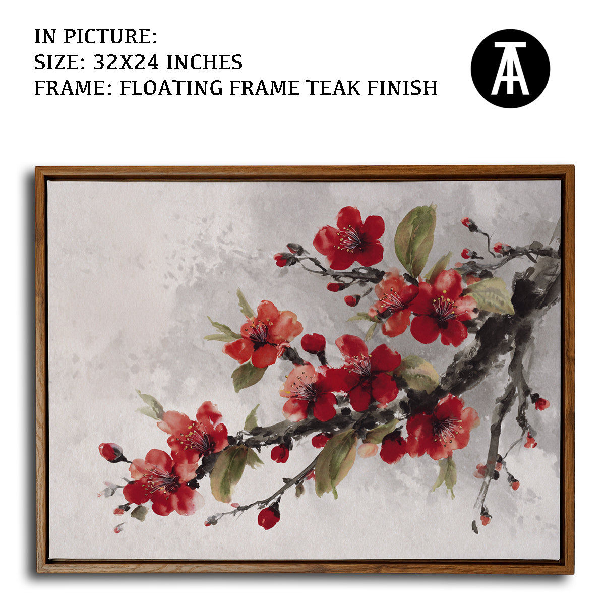 Artwork in Floating Frame