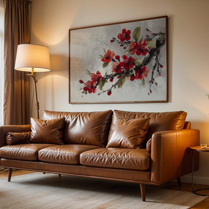 Japanese Artwork in a Lifestyle Setting