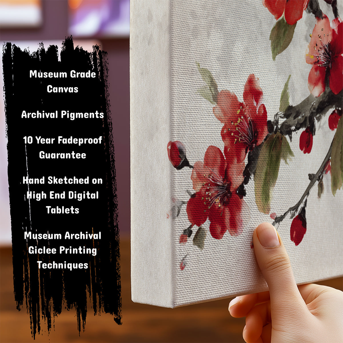 Information about Japanese Canvas Art Print