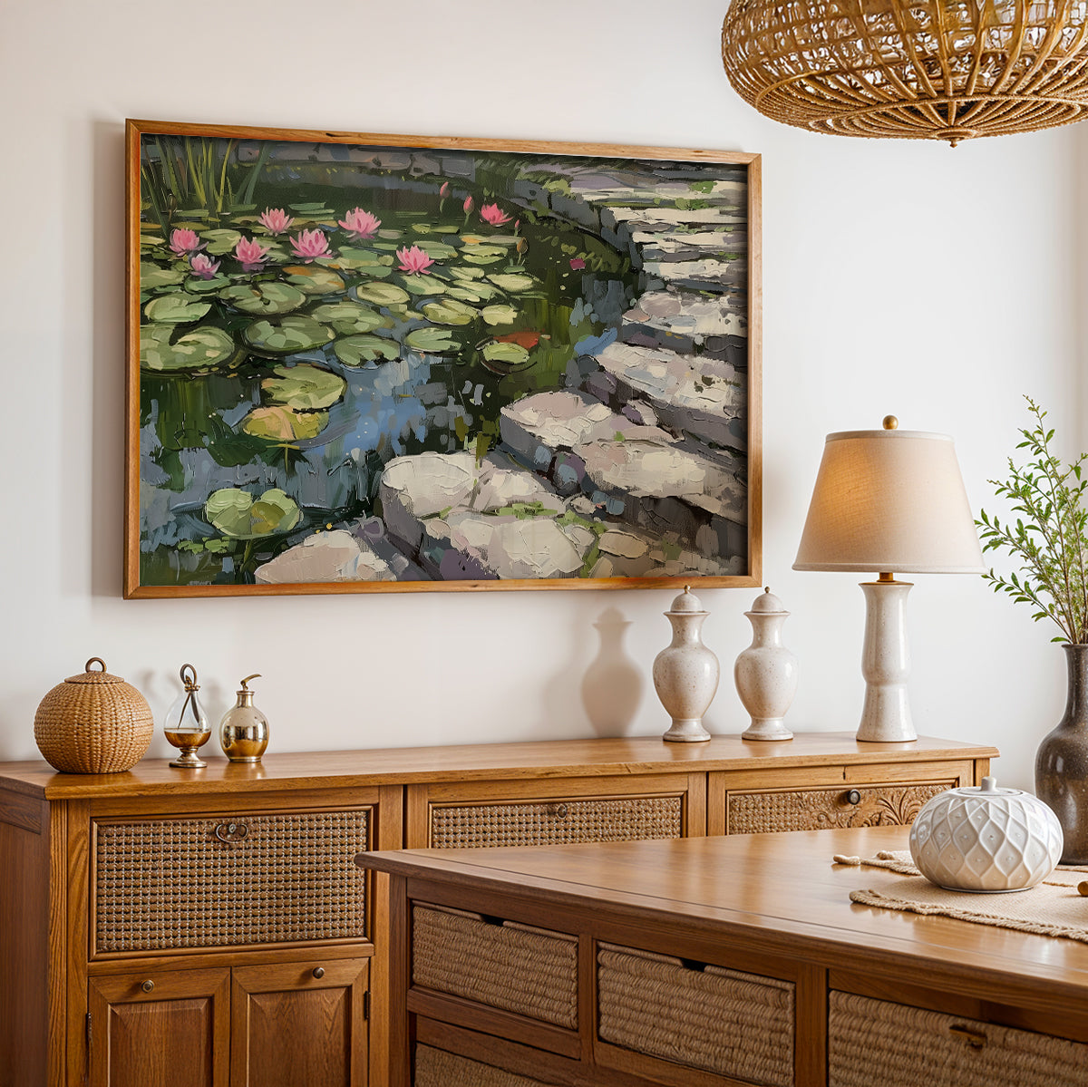 Limited Edition Painting in a Lifestyle Setting