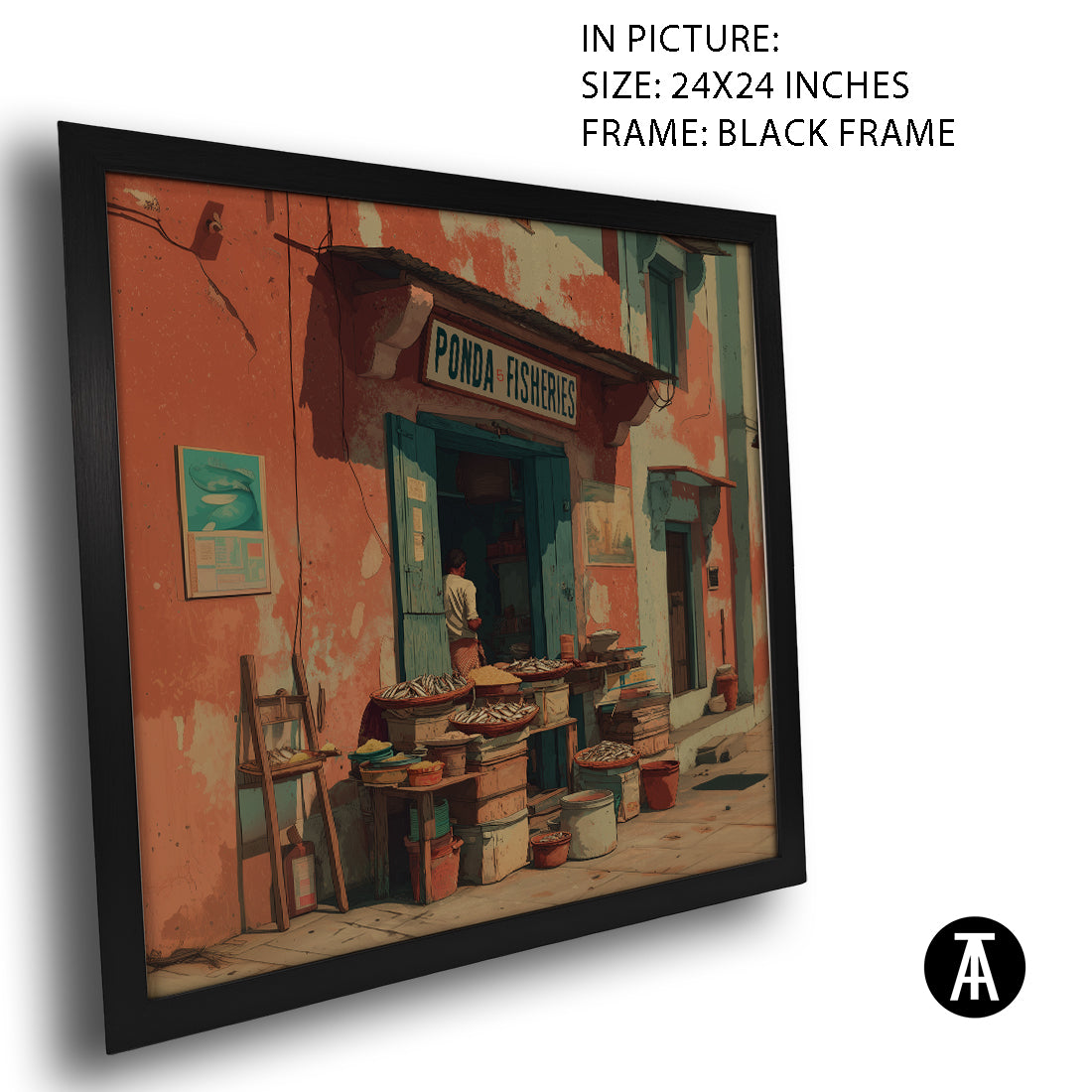 Artwork in Black Frame