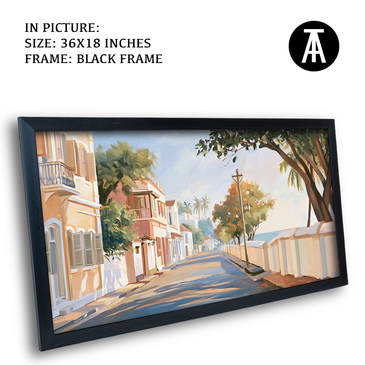 Artwork in Black Frame